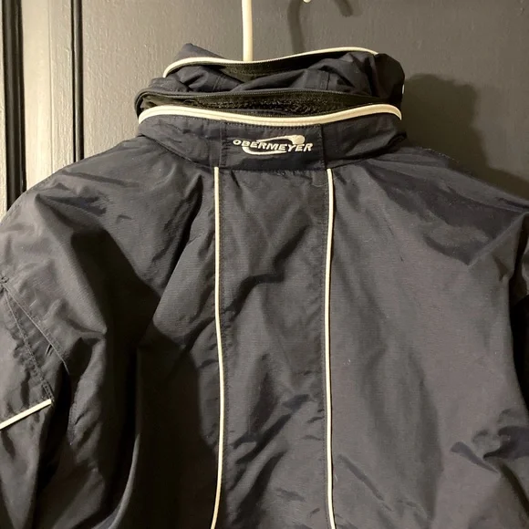 Obermeyer Ladies Ski Jacket Navy Size 8 - Picture 4 of 8